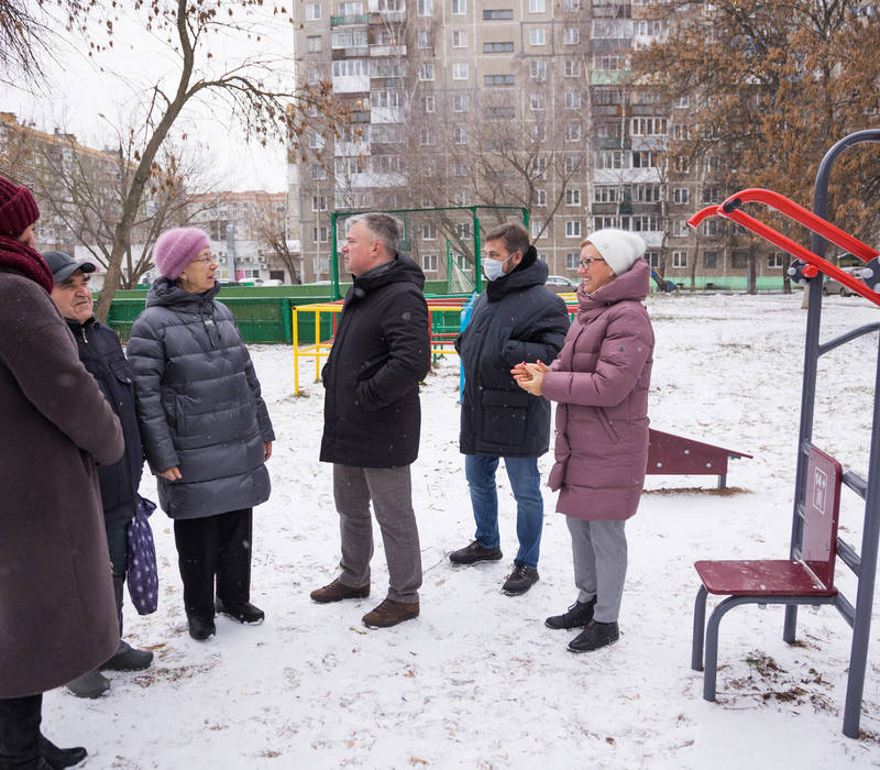 Шесть новых площадок для отдыха детей и взрослых появились в Сормовском районе Нижнего Новгорода