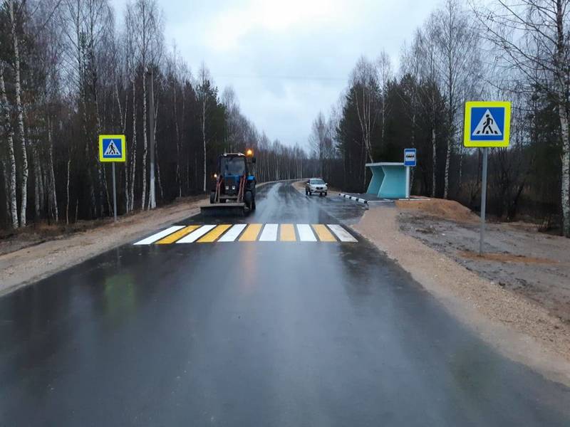24 участка дорог, входящих в маршруты школьных автобусов, отремонтировали в Нижегородской области по нацпроекту 
