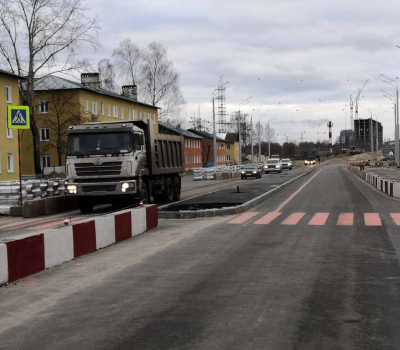 Движение по участку будущей транспортной развязки на Циолковского в Нижнем Новгороде открыли 1 декабря