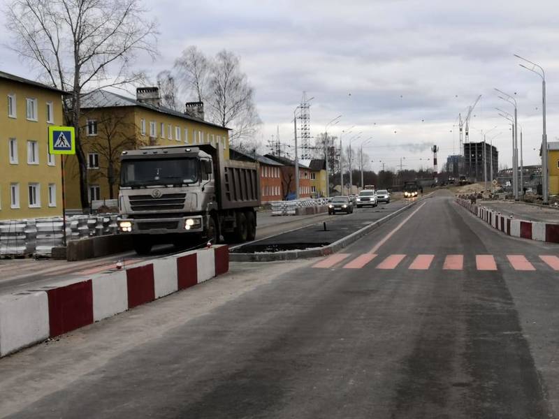 Движение по участку будущей транспортной развязки на Циолковского в Нижнем Новгороде открыли 1 декабря