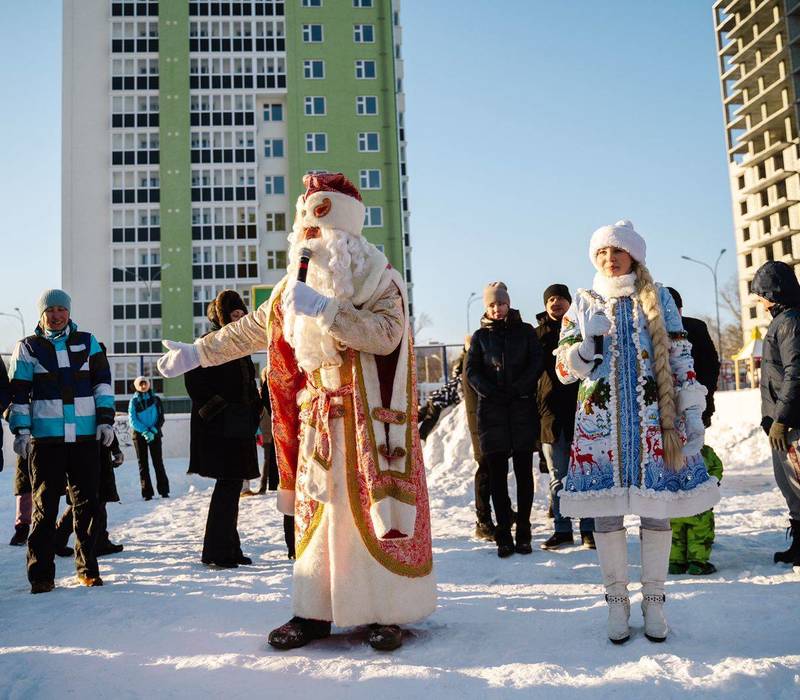  В Нижнем Новгороде проходит акция «Новый год - в каждый двор»
