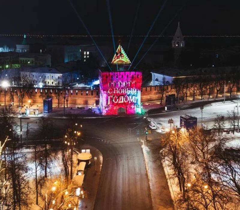 Новогодние праздничные мероприятия пройдут в Нижегородском кремле с 29 декабря по 9 января