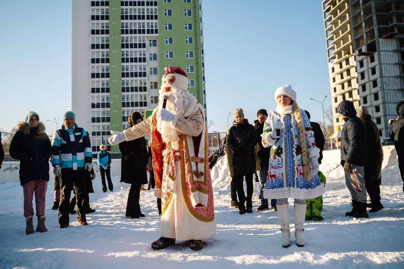  В Нижнем Новгороде проходит акция «Новый год - в каждый двор»