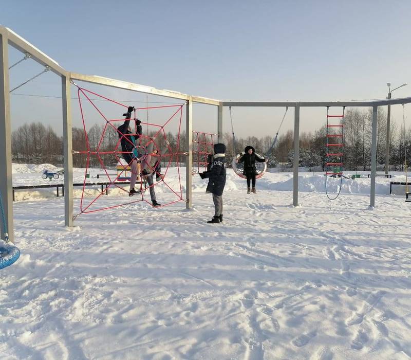 В городском округе Выкса появилась многофункциональная спортивная площадка по проекту «Вам решать!»