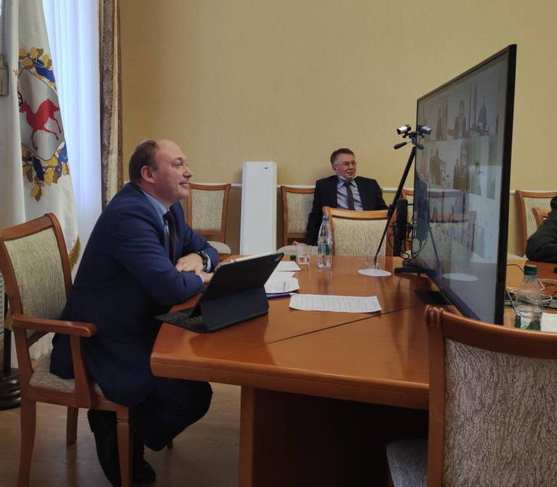 Совещание руководителей аппаратов законодательных органов государственной власти субъектов РФ ПФО прошло в режиме ВКС