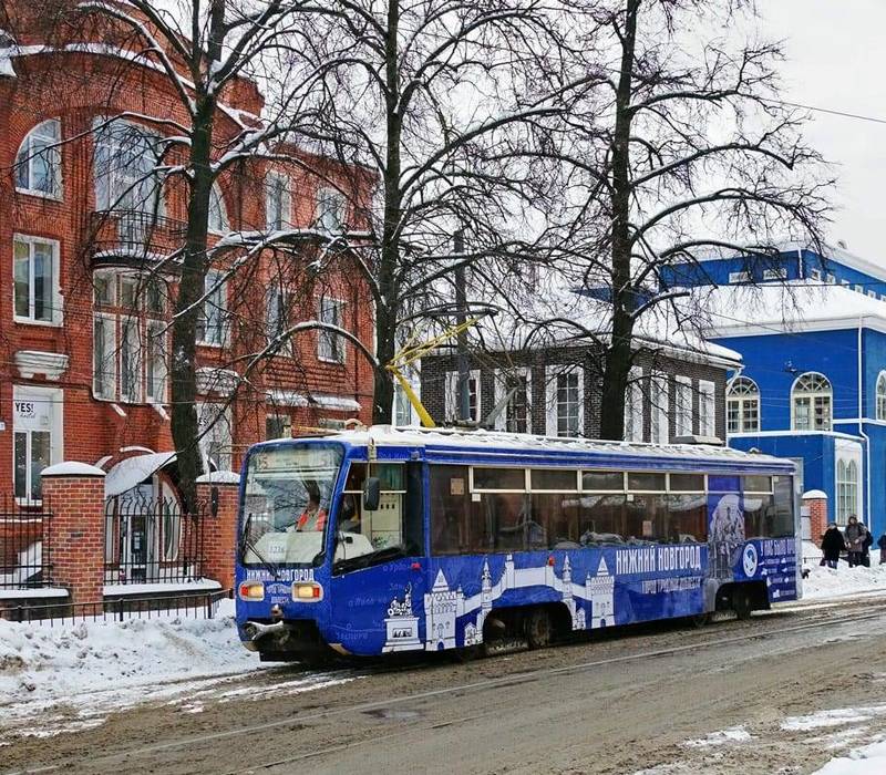 Еще один «Трамвай Победы» вышел на маршрут в Нижнем Новгороде  