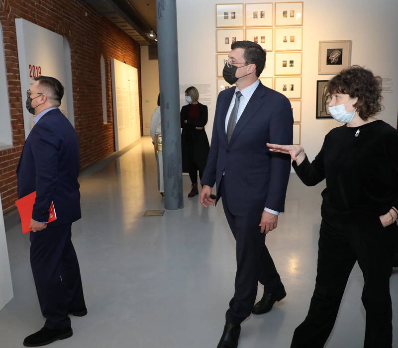 Глеб Никитин: «Открытие выставки Премии Кандинского – важное событие в мире современного искусства» 