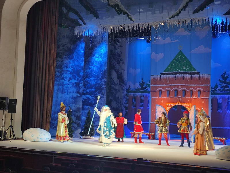 Благотворительная елка для детей из социально незащищенных семей прошла в Нижнем Новгороде