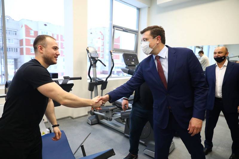 Глеб Никитин: «До 500 юных спортсменок смогут заниматься в новом Центре художественной гимнастики в Заволжье»