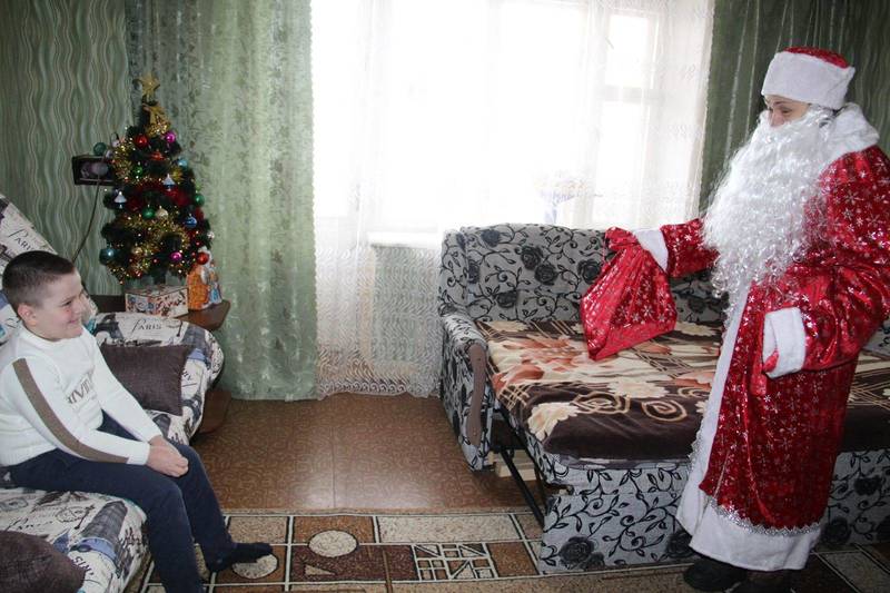 Наталья Назарова исполнила новогоднюю мечту 6-летнего Руслана из Навашина