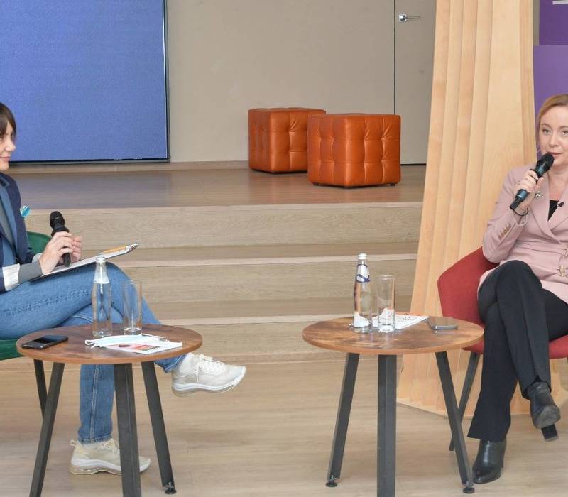 Екатерина Никитина приняла участие в проекте «Встреча с лидером» для членов Молодежного парламента при Законодательном Собрании Нижегородской области