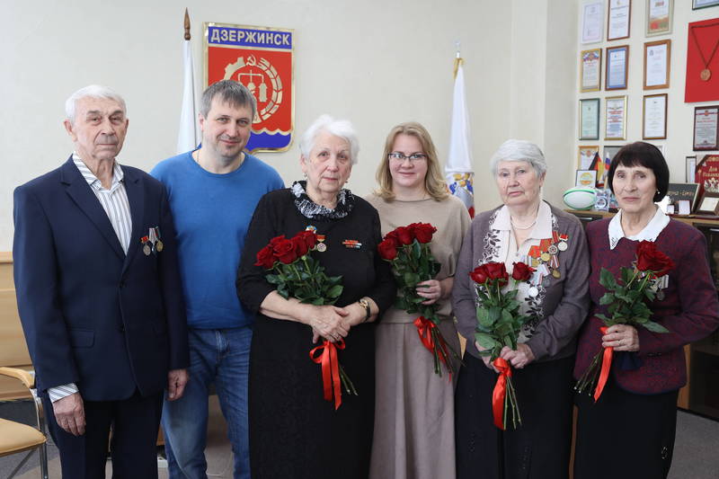 В Дзержинске состоялась встреча с бывшими узниками фашистских концлагерей 