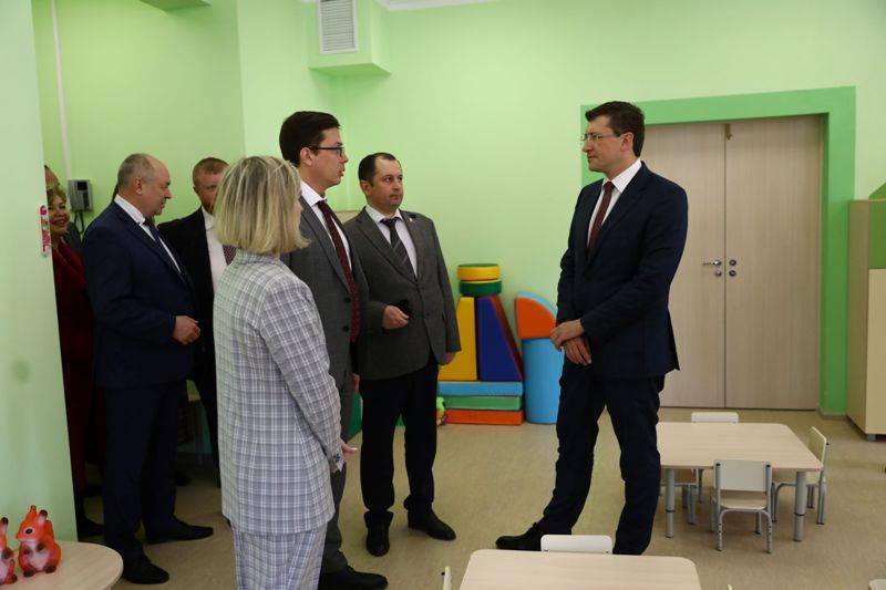 Глеб Никитин: «В Нижегородской области продолжится создание новых мест в дошкольных детских учреждениях» 