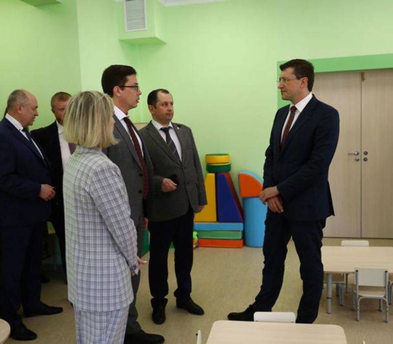 Глеб Никитин: «В Нижегородской области продолжится создание новых мест в дошкольных детских учреждениях» 