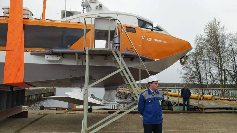 Нижегородские кораблестроители спустили на воду два новых судна