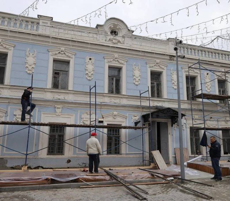 Началась реставрация флигеля усадьбы Рукавишниковых в Нижнем Новгороде