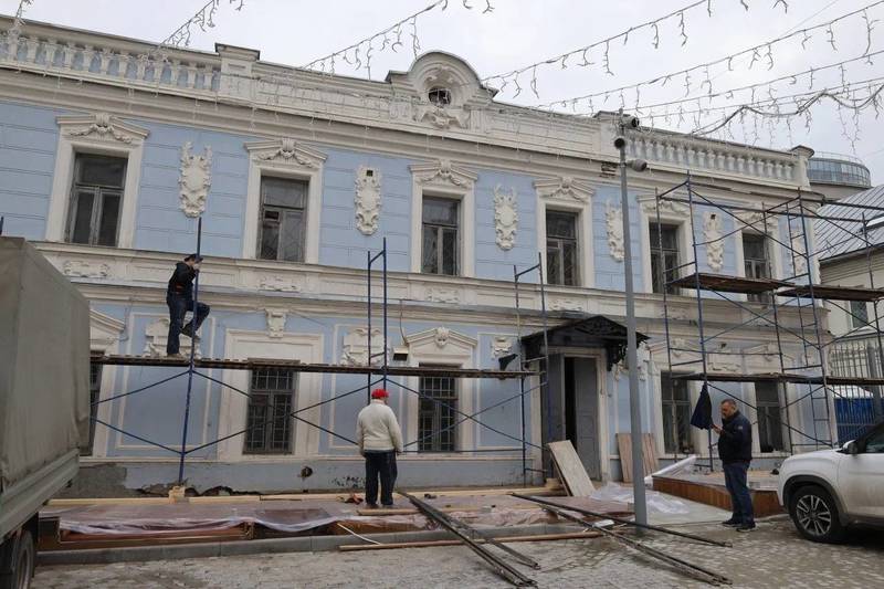 Началась реставрация флигеля усадьбы Рукавишниковых в Нижнем Новгороде