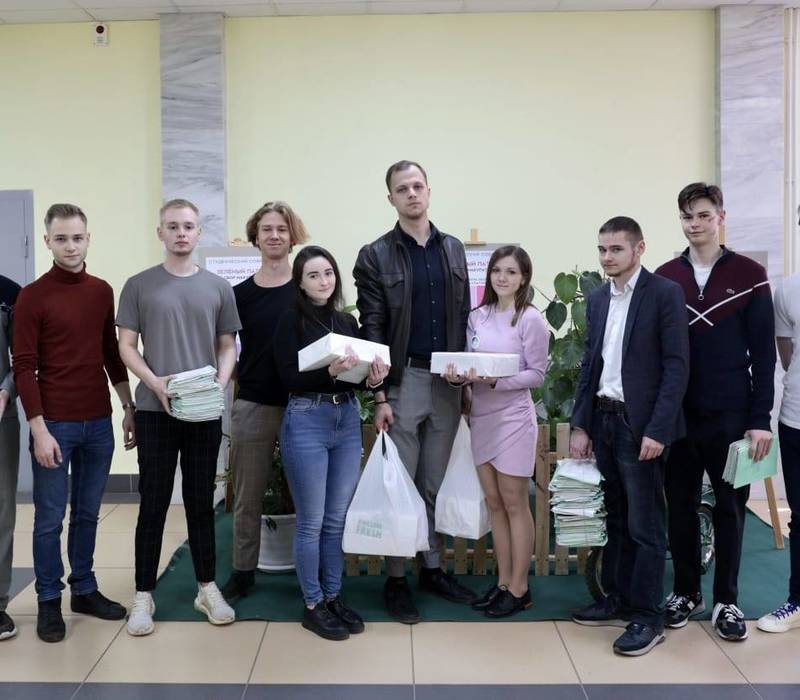 Больше тонны макулатуры собрали участники акции «Зеленый патруль» в Нижнем Новгороде