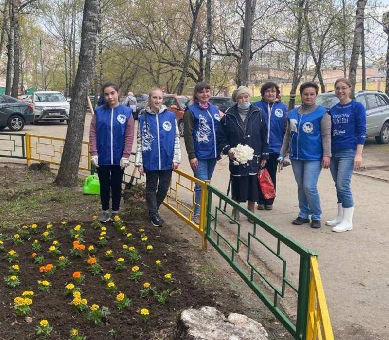 В Нижегородской области Волонтеры Победы благоустроят 97 территорий рядом с домами ветеранов 