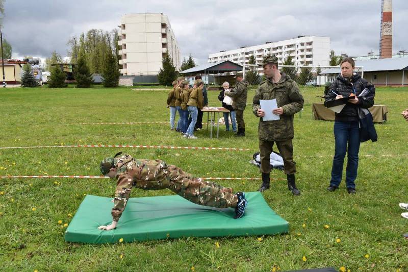 Военно-патриотическая игра «Зарница» прошла в войсковой части Кстовского района