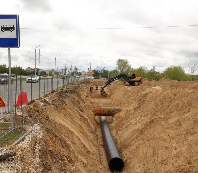 Первые 5,5 км трубопроводов проложили в Дзержинске по программе «Развитие систем водоснабжения и водоотведения в РФ»