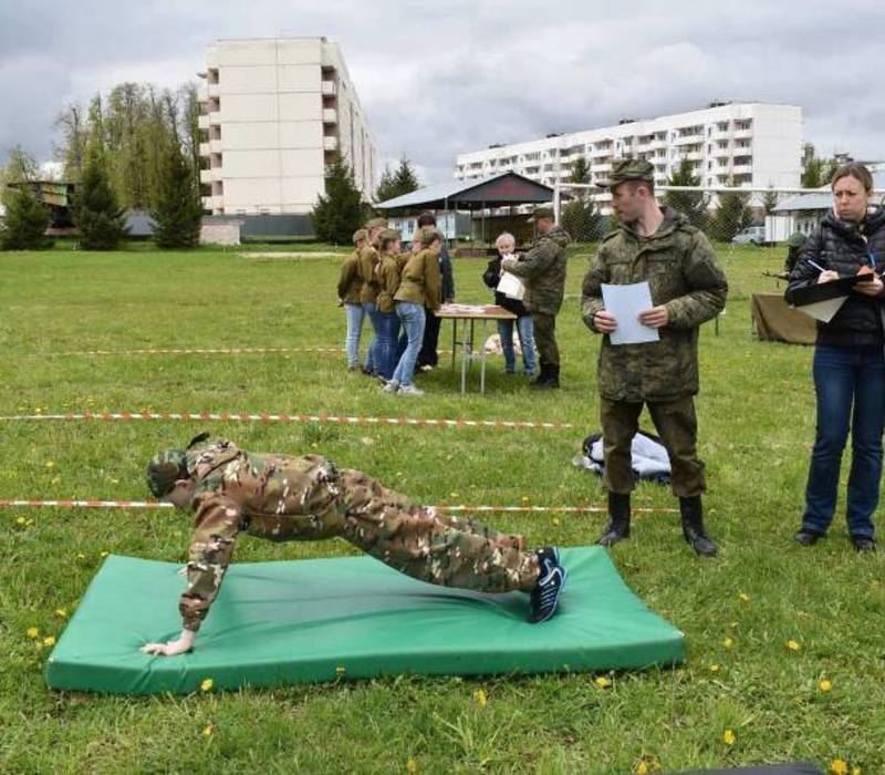 Военно-патриотическая игра «Зарница» прошла в войсковой части Кстовского района