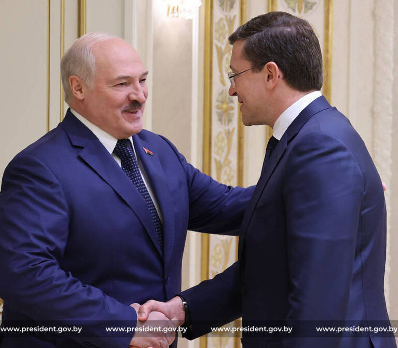 Александр Лукашенко и Глеб Никитин провели рабочую встречу в Минске 