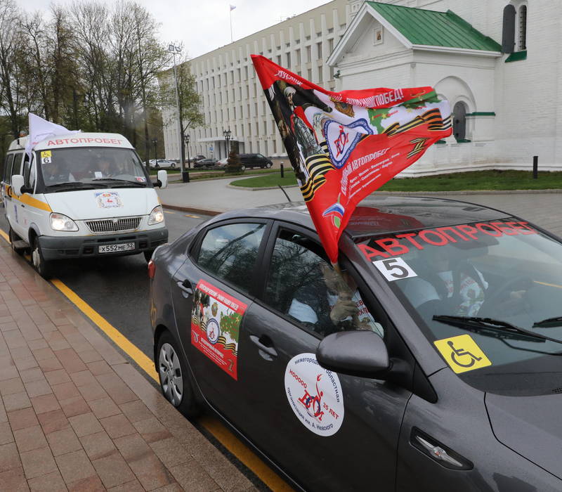 В Нижнем Новгороде стартовал патриотический автопробег по местам воинской славы «Александр Невский – знамя наших побед!»