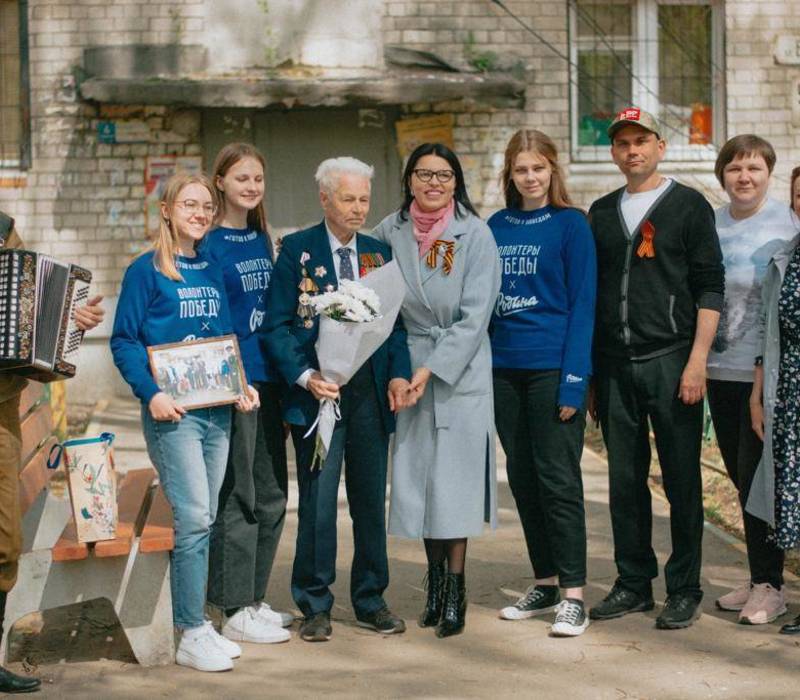 «Фронтовые бригады» поздравили 550 ветеранов Нижегородской области