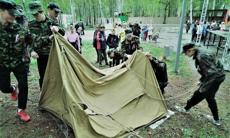 Дети с ограниченными возможностями здоровья приняли участие в военно-патриотической игре «Зарница» в Нижнем Новгороде