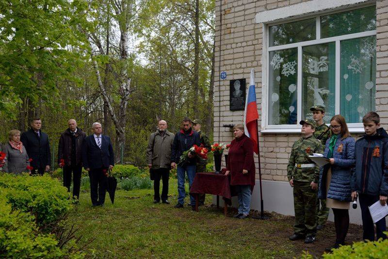 В селе Чернуха Арзамасского района увековечили память земляка, погибшего в ходе специальной военной операции
