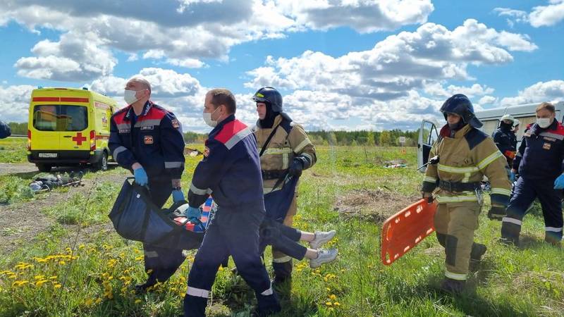 В Нижегородской области прошли учения Центра медицины катастроф