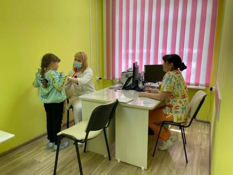 В детской поликлинике Пильнинской ЦРБ в Нижегородской области завершился капремонт