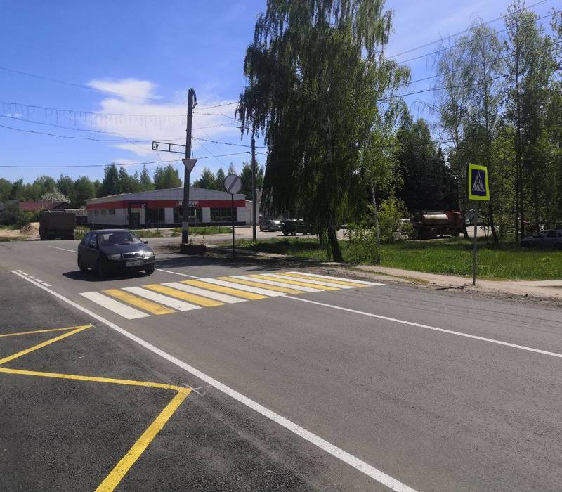 В Нижегородской области завершился ремонт дороги Сергач-Пильна