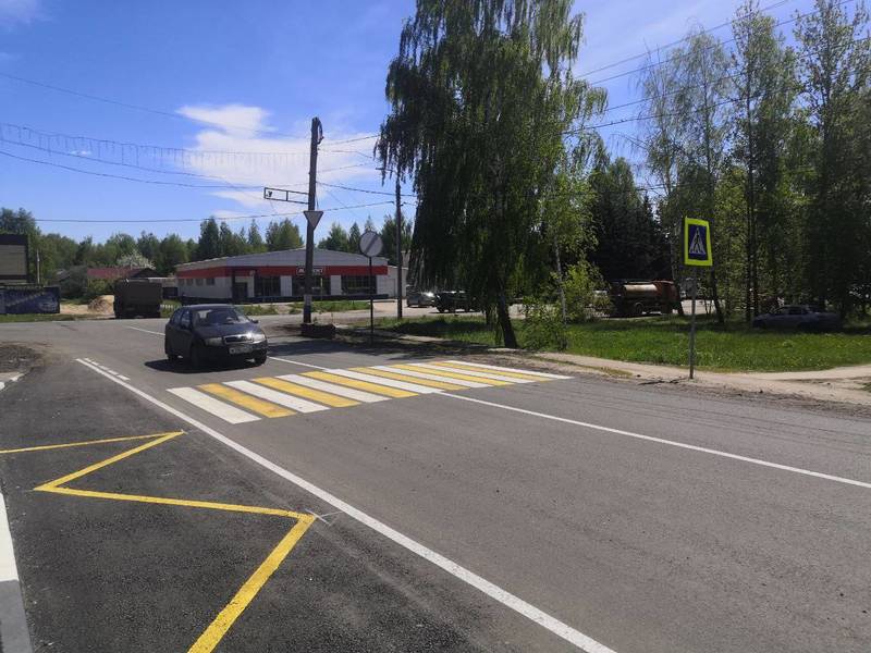 В Нижегородской области завершился ремонт дороги Сергач-Пильна