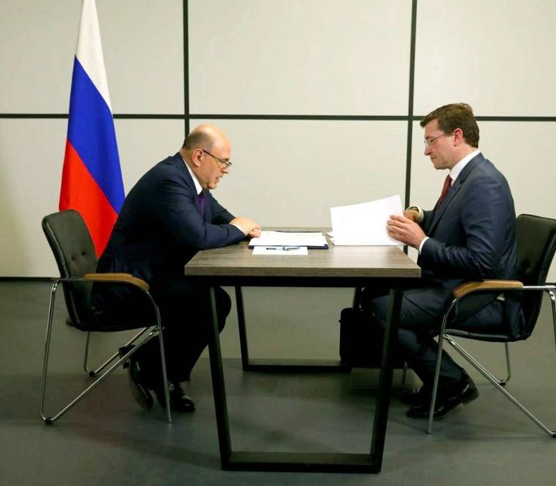 Глеб Никитин доложил Михаилу Мишустину о мерах поддержки региональной экономики