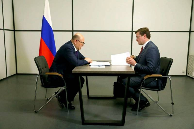 Глеб Никитин доложил Михаилу Мишустину о мерах поддержки региональной экономики