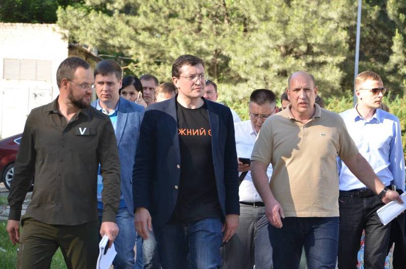 Глеб Никитин: «Нижегородские специалисты провели анализ всех систем жизнеобеспечения в Харцызске»