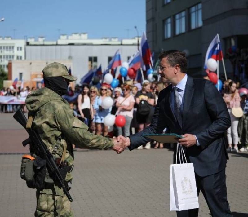 Росгвардейцы, принимавшие участие в спецоперации на Украине, вернулись в Нижегородскую область