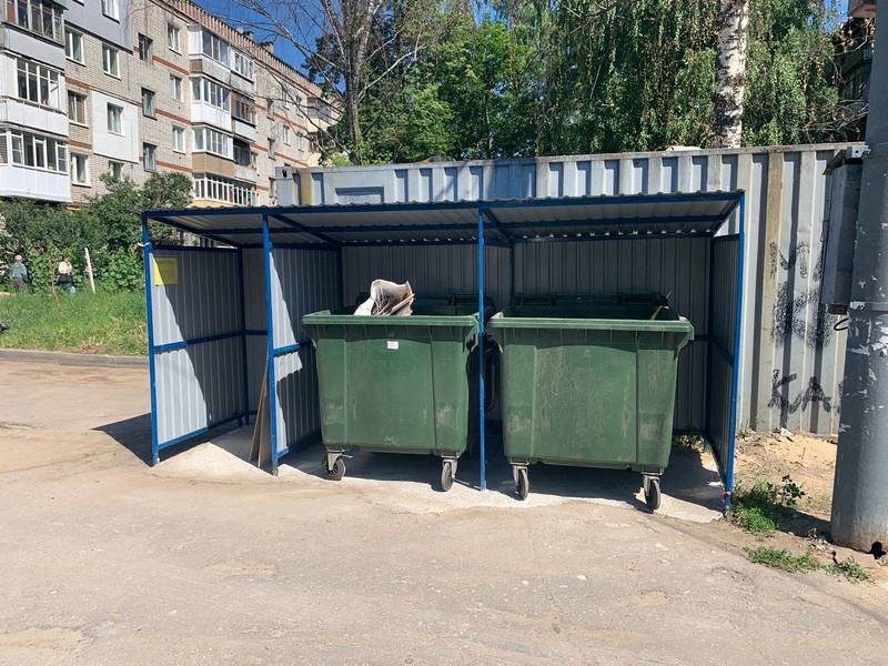 С начала года инспекторы нагорного отдела ГЖИ проверили в Нижнем Новгороде более 300 контейнерных площадок
