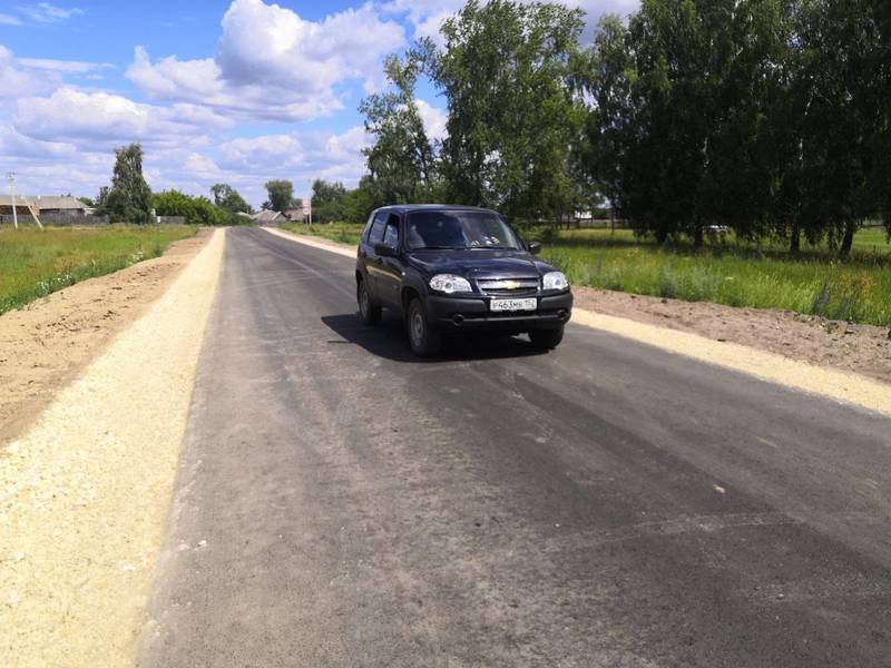 Подъезд к селу Бахтызино отремонтировали в Вознесенском районе Нижегородской области по нацпроекту 