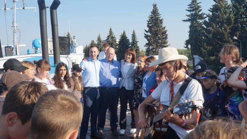 Школьники из Харцызска отдохнули в оздоровительном лагере в Городецком районе