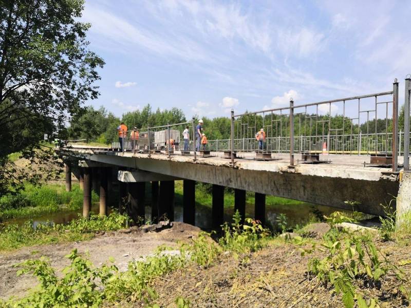 Мост через Узолу в Ковернинском районе Нижегородской области отремонтируют к концу 2022 года