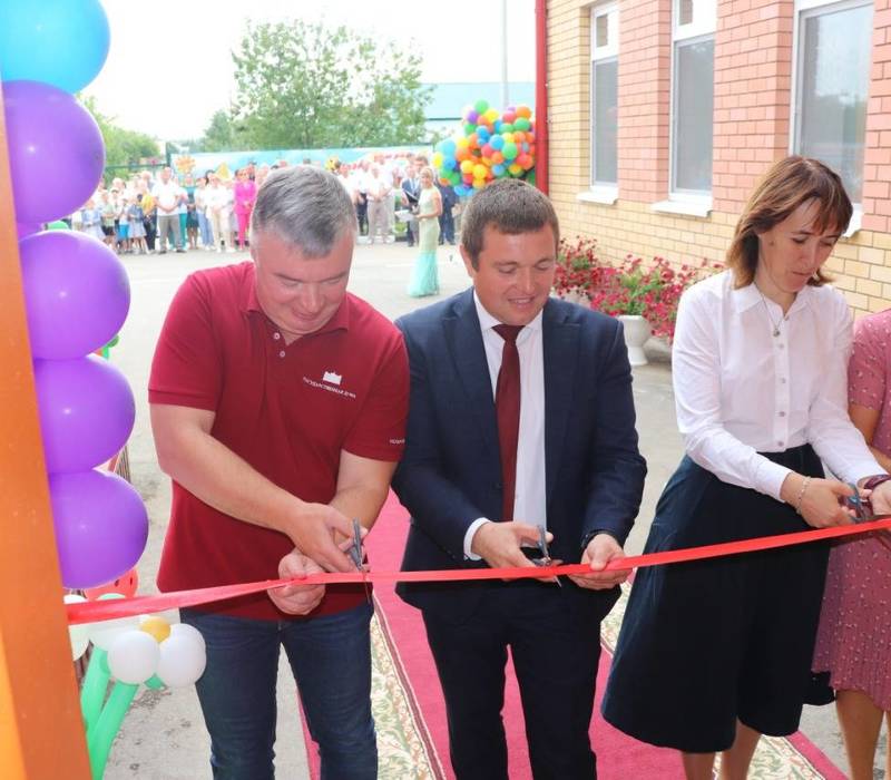 В Шаранге торжественно открыли новый детский сад на 160 мест