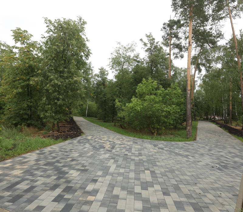 Работы по благоустройству Центрального парка культуры и отдыха в Дзержинске выполнены уже на 80%