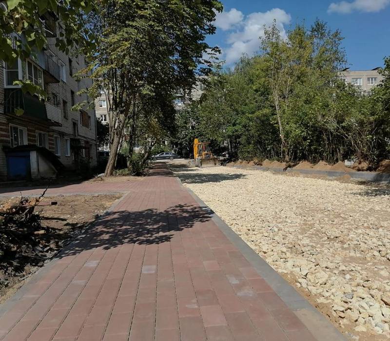 Четыре дворовые территории благоустроят в Выксе по программе «Формирование комфортной городской среды»