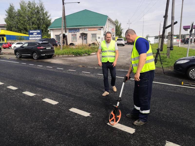 Въезд в Городец в Нижегородской области обновлен благодаря нацпроекту «Безопасные качественные дороги»