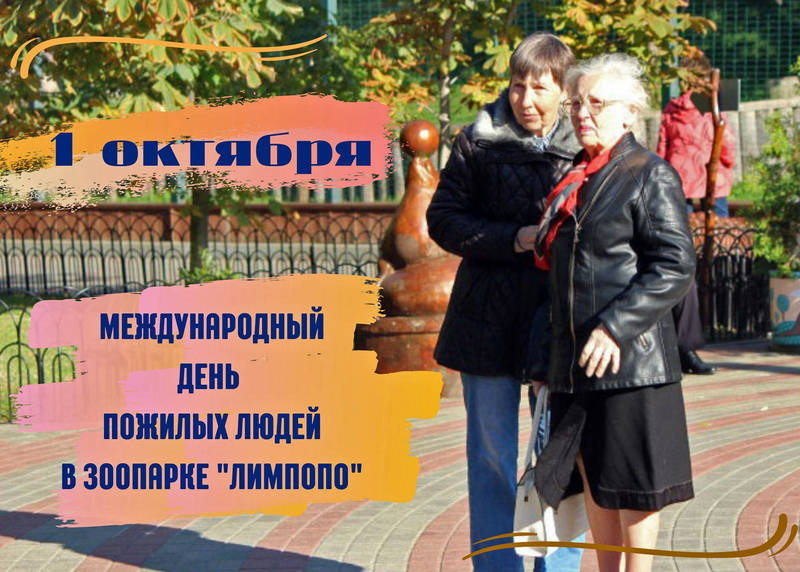 Акцию «Нам года – не беда!» проведет зоопарк «Лимпопо» 1 октября