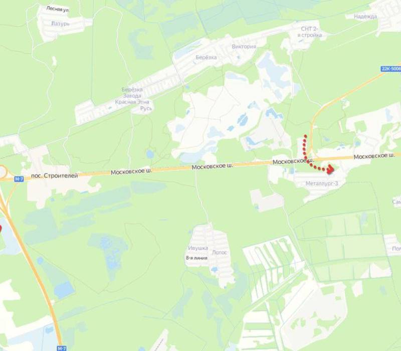 Дорогу в Нижний Новгород со стороны М7 от поселка Лесная Поляна до Орловских двориков закроют 2 октября с 5.00 до 7.00