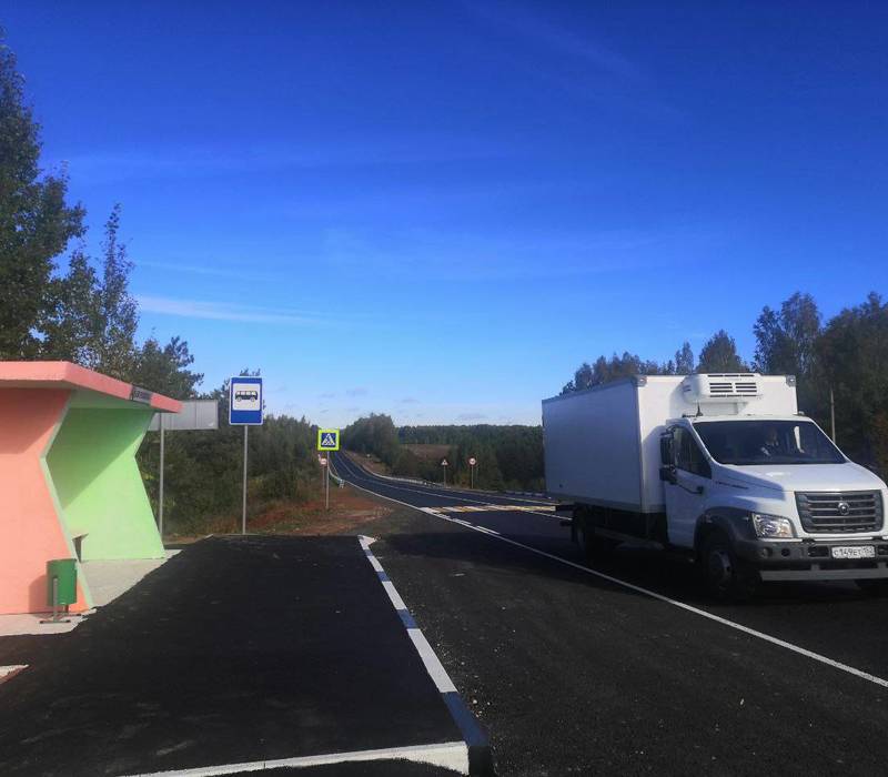 Ремонт дороги Урень – Котлас завершился в Уренском районе Нижегородской области